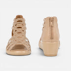 Women's Gladiator Wedge Sandals | Embellished Straps