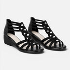 Women's Gladiator Wedge Sandals | Embellished Straps