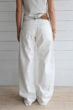 Women's Jeans | Relaxed-Fit Mid-Rise Waist Striped