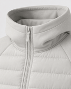 Men's Quilted Jacket | Hood & Zip Pockets