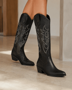 Women's Knee-High Cowboy Boots | Western Style
