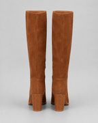 Women's Knee-High Boots | Block Heel and Side Zip