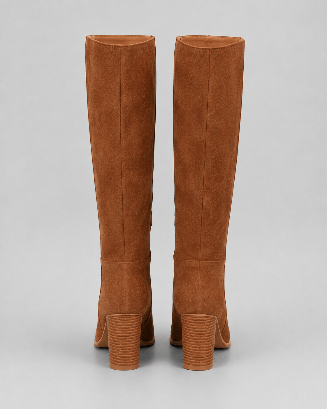 Women's Knee-High Boots | Block Heel and Side Zip