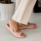 Women's Open Toe Slingback Sandals | Non-Slip