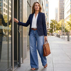 Women's High Waisted Wide Leg Jeans | Denim