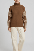 Women's Fair Isle Roll Neck Jumper