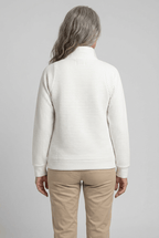 Women's Knit Quarter Zip Jumper | Funnel Neck
