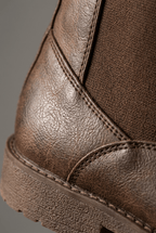 Men's Chunky Chelsea Boots | Elastic Gusset