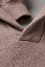 Women's Hooded Jumper | Ribbed Cuffs & Logo Print