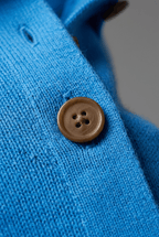Women's Knit Cardigan | Polo Collar and Button Front
