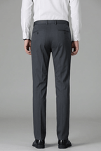 Men's Slim Fit Tailored Trousers | Straight Leg