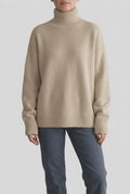 Women's Oversized Roll Neck Jumper