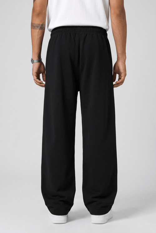 Men's Wide Leg Jogger Pants | Drawstring Waist