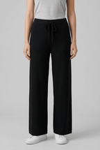 Women's Wide Leg Trousers | Drawstring Waist