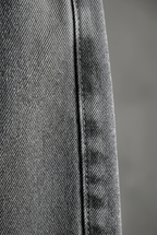 Men's Loose Fit Straight Leg Jeans | Stitched Front Pockets