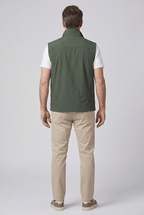 Men's Gilet | Zip Pockets & Stand Collar