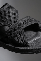 Women's Sandals | Crossover Mesh Straps & Cushioned Sole