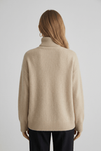 Women's Oversized Roll Neck Jumper