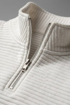 Women's Knit Quarter Zip Jumper | Funnel Neck