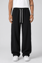 Men's Wide Leg Jogger Pants | Drawstring Waist