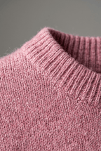 Women's Knitted Jumper | Relaxed Crew Neck
