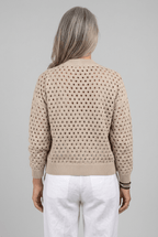 Women's Cardigan | Full Zip and Ribbed Cuffs