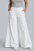 Women's Palazzo Wide Leg Trousers | High Waisted Flare