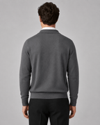 Men's Cardigan | Button Front & Ribbed Cuffs