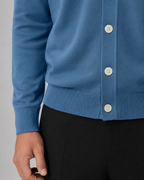 Men's Cardigan | Button Front & Ribbed Cuffs